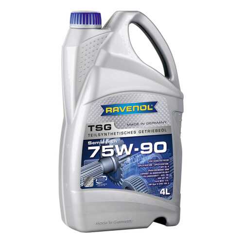 Трансмиссионное масло RAVENOL TSG 75w90 4л 1222101-004 в Несте Ойл