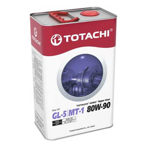 Трансмиссионное масло TOTACHI NIRO Super Gear 80w90 4л в Несте Ойл