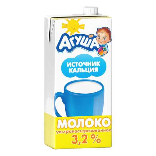 Молоко Агуша 3,2% с 3 лет 925 мл в Несте Ойл